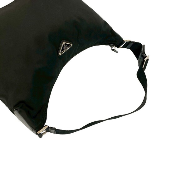 PRADA Black Leather Shoulder Bag - Picture 4 of 10